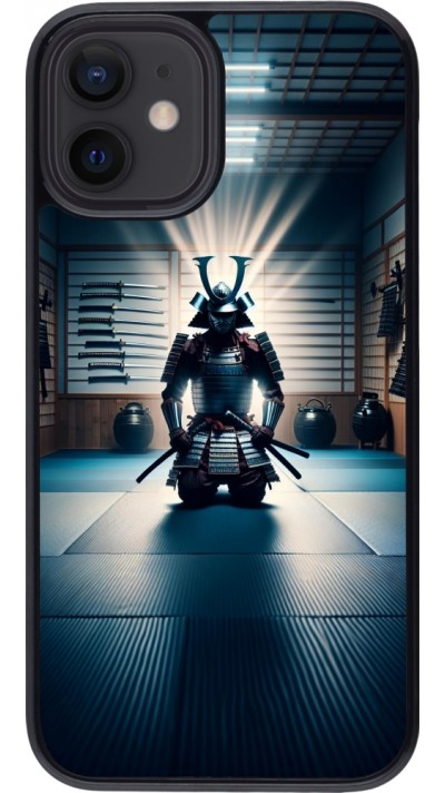 Coque iPhone 12 mini - Samouraï en prière