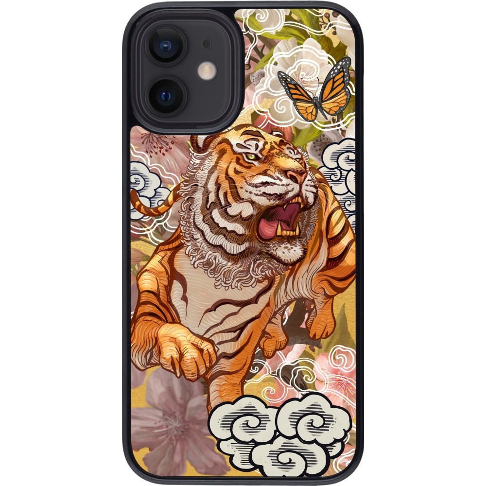 iPhone 12 mini Case Hülle - Spring 23 japanese tiger