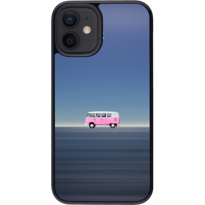 iPhone 12 mini Case Hülle - Spring 23 pink bus