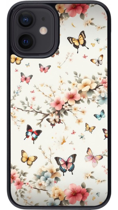 iPhone 12 mini Case Hülle - Frühling 25 Leichte Schmetterlinge