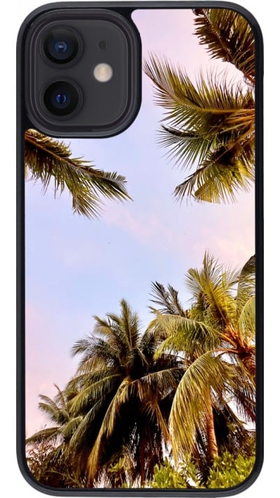 Coque iPhone 12 mini - Summer 2023 palm tree vibe