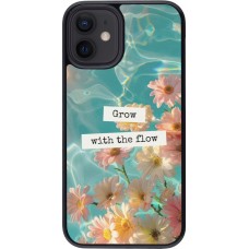 iPhone 12 mini Case Hülle - Summer 2025 Grow with the flow