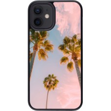 Coque iPhone 12 mini - Summer 2025 Palmiers