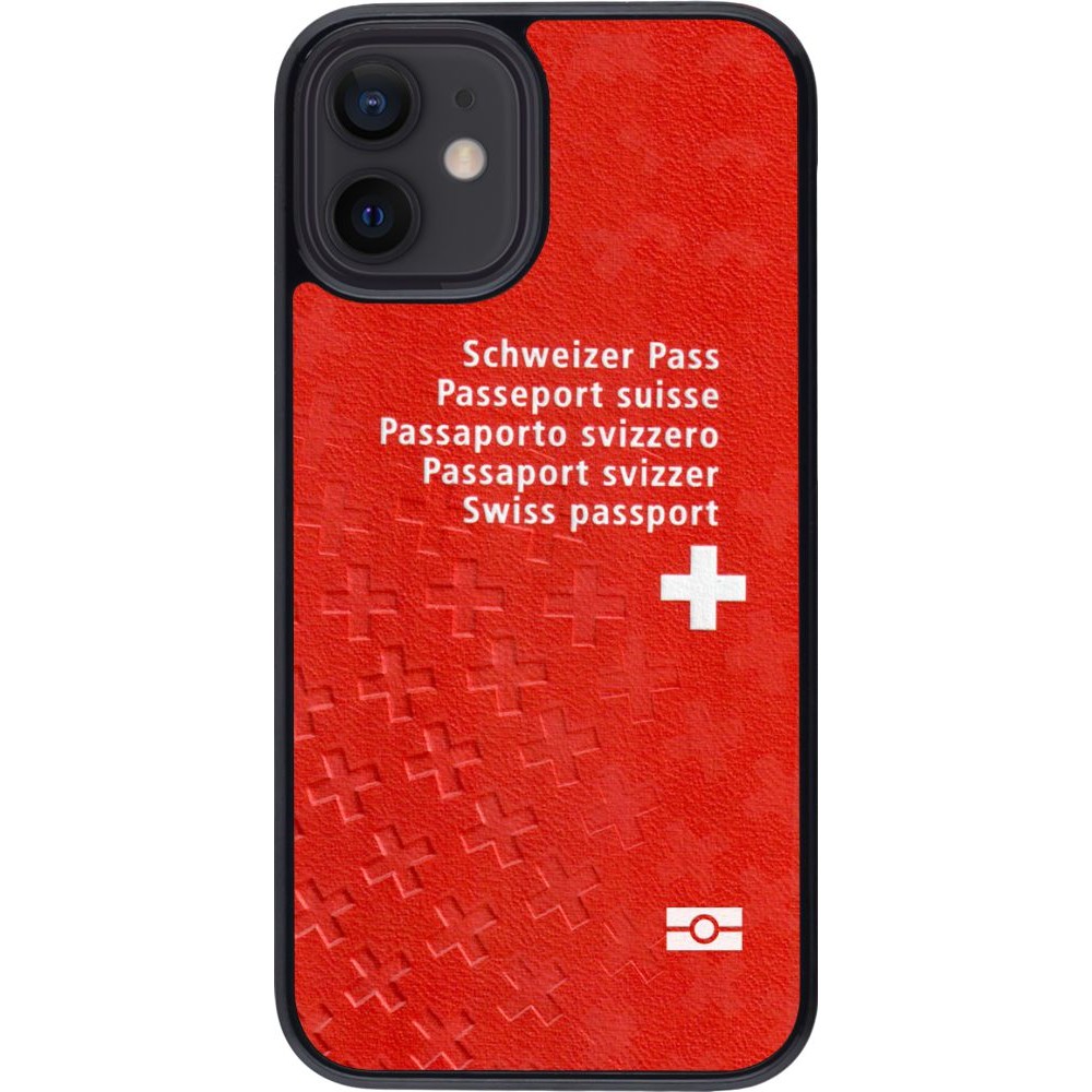 Coque iPhone 12 mini - Swiss Passport