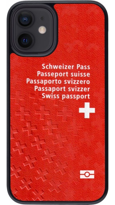 Coque iPhone 12 mini - Swiss Passport