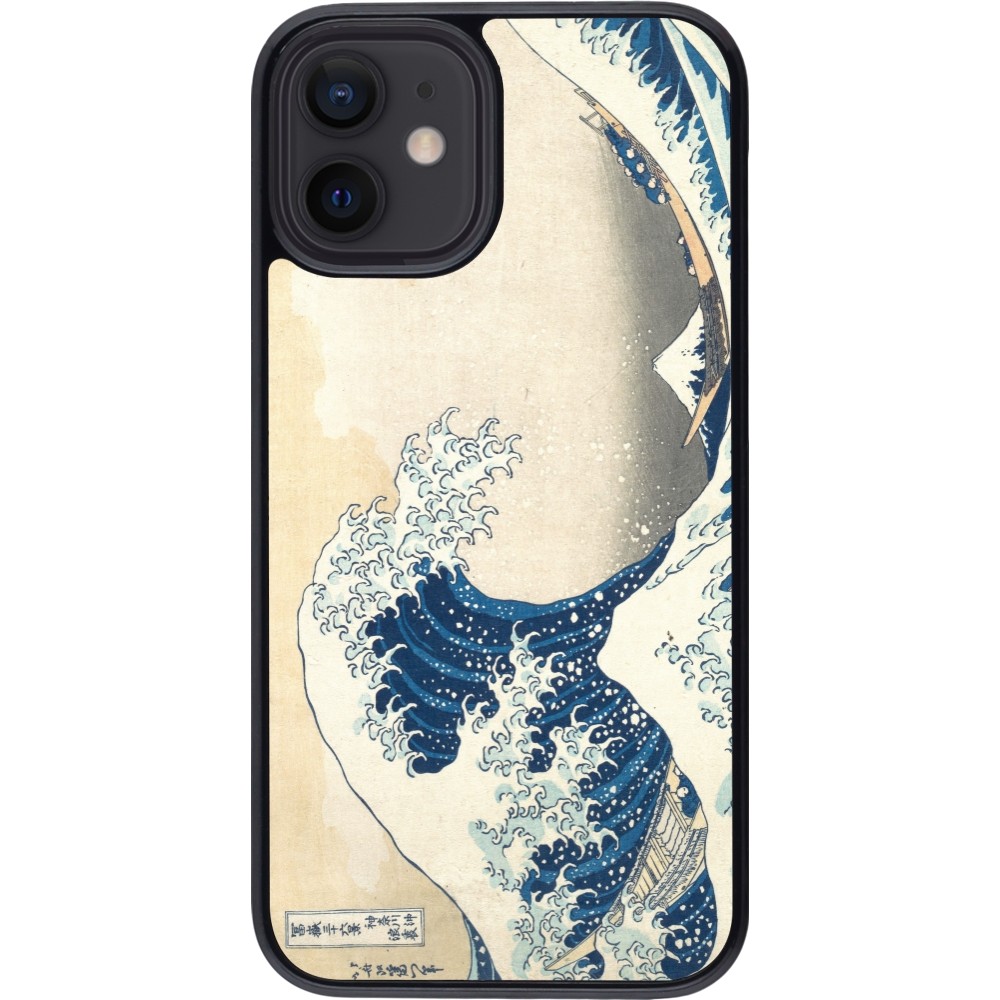 iPhone 12 mini Case Hülle - Kunstbild - Die große Welle vor Kanagawa - Hokusai