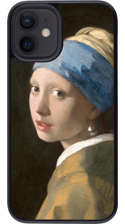 iPhone 12 mini Case Hülle - Kunstbild - Das Mädchen mit dem Perlenohrring - Jan Vermeer