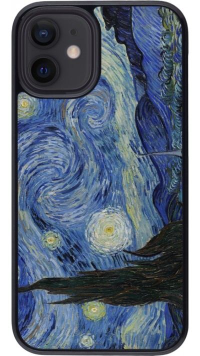 iPhone 12 mini Case Hülle - Kunstbild - Sternennacht - Van Gogh
