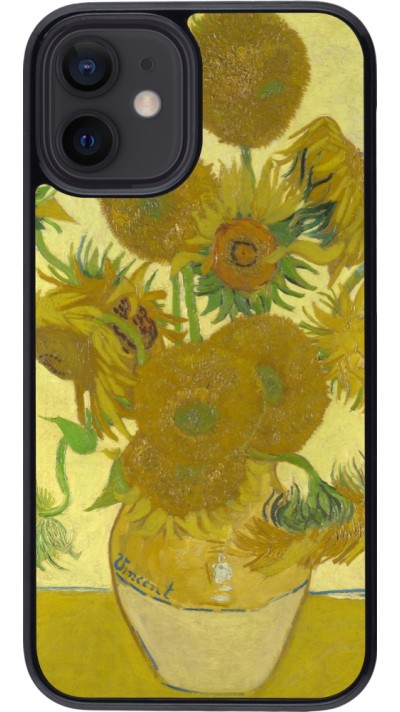 iPhone 12 mini Case Hülle - Kunstbild - Sonnenblumen  - Van Gogh