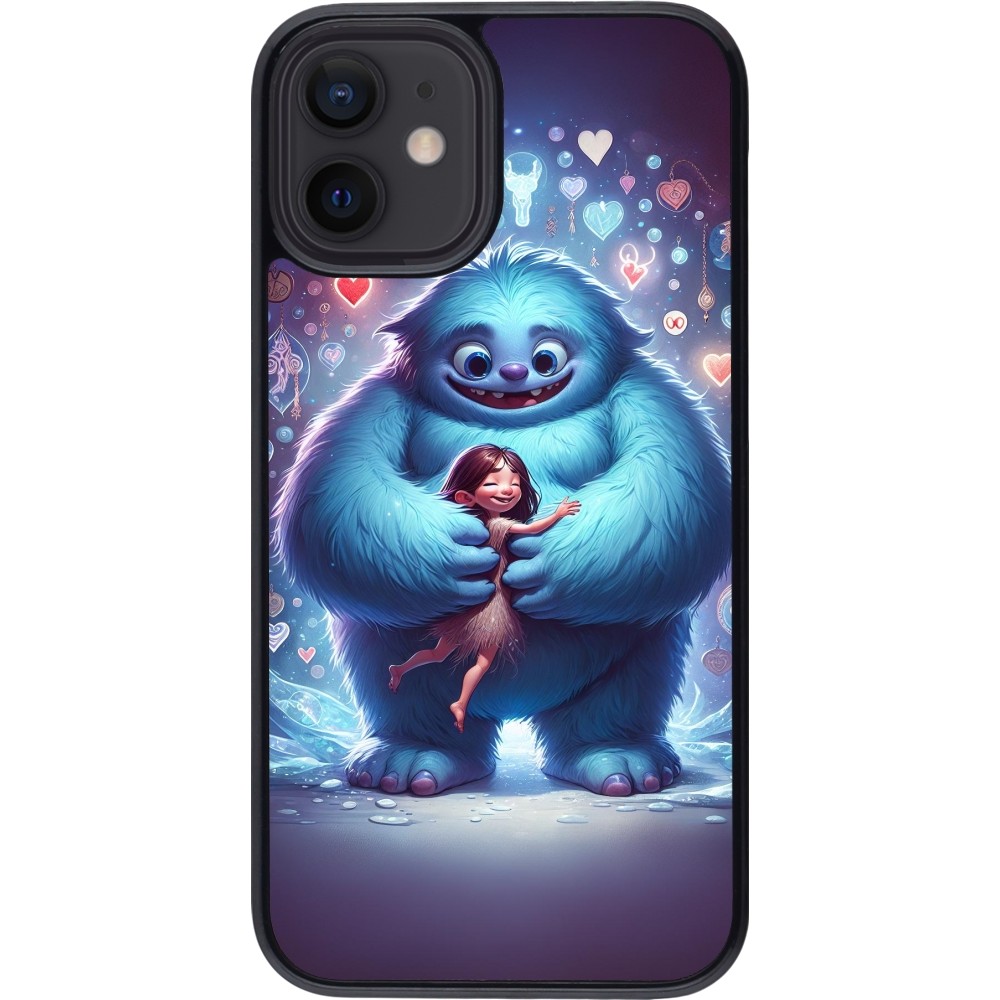 iPhone 12 mini Case Hülle - Valentin 2024 Flauschige Liebe