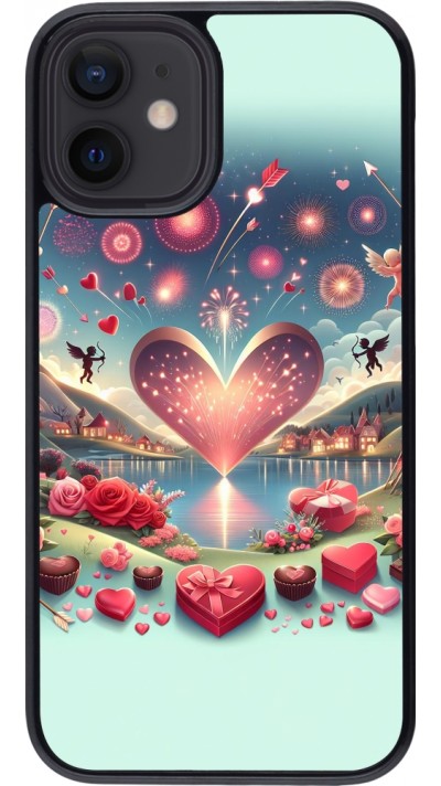 Coque iPhone 12 mini - Valentine 2025 Chic