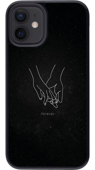 Coque iPhone 12 mini - Valentine 2023 hands forever