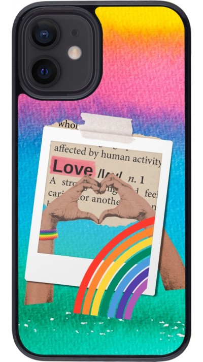 Coque iPhone 12 mini - Valentine 2023 love is for everyone