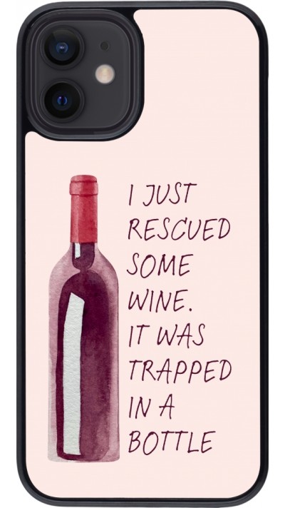 Coque iPhone 12 mini - I just rescued some wine