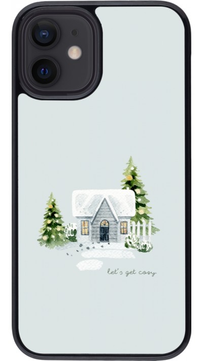 Coque iPhone 12 mini - Winter 25 Cosy House