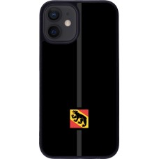 iPhone 12 mini Case Hülle - Silikon schwarz Kanton BE schwarz