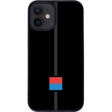 iPhone 12 mini Case Hülle - Silikon schwarz Kanton TI schwarz