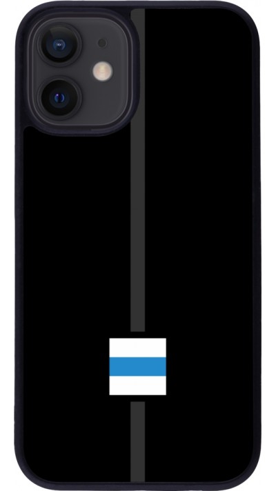 iPhone 12 mini Case Hülle - Silikon schwarz Kanton ZG schwarz