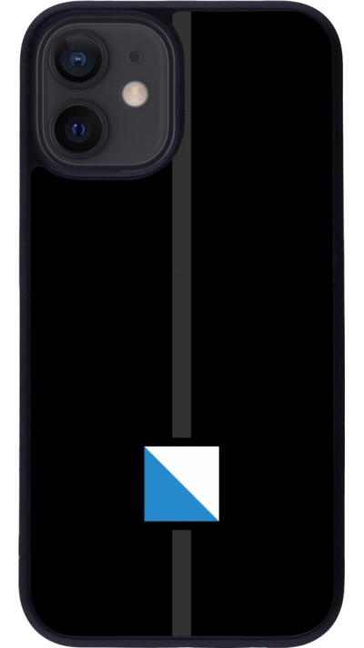 iPhone 12 mini Case Hülle - Silikon schwarz Kanton ZH schwarz