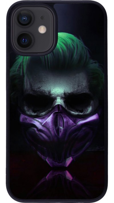 Coque iPhone 12 mini - Silicone rigide noir Halloween 20 21