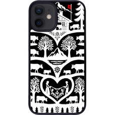 iPhone 12 mini Case Hülle - Silikon schwarz Poya Schweiz 2 schwarz