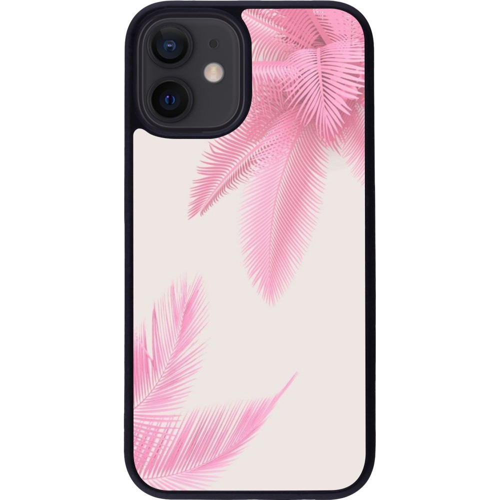 Coque iPhone 12 mini - Silicone rigide noir Summer 20 15