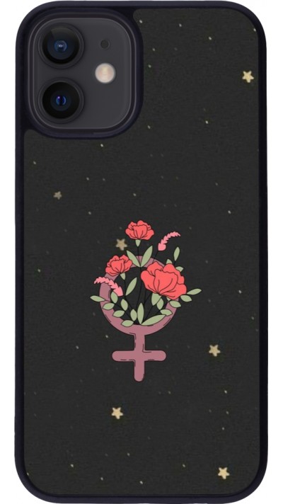 Coque iPhone 12 mini - Silicone rigide noir Womens day 2026 1