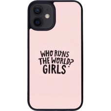 Coque iPhone 12 mini - Silicone rigide noir Womens day 2026 3