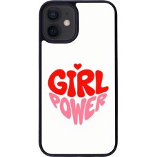 Coque iPhone 12 mini - Silicone rigide noir Womens day 2026 6