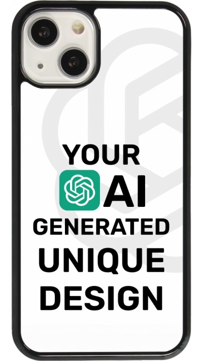 Coque iPhone 13 - 100% unique générée par intelligence artificielle (AI) avec vos idées