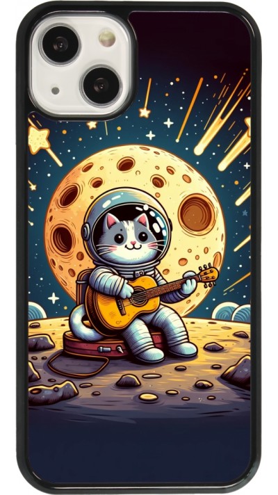 Coque iPhone 13 - AstroCat RockLune