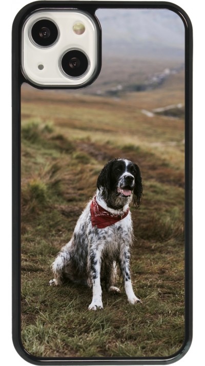 Coque iPhone 13 - Autumn 22 happy wet dog