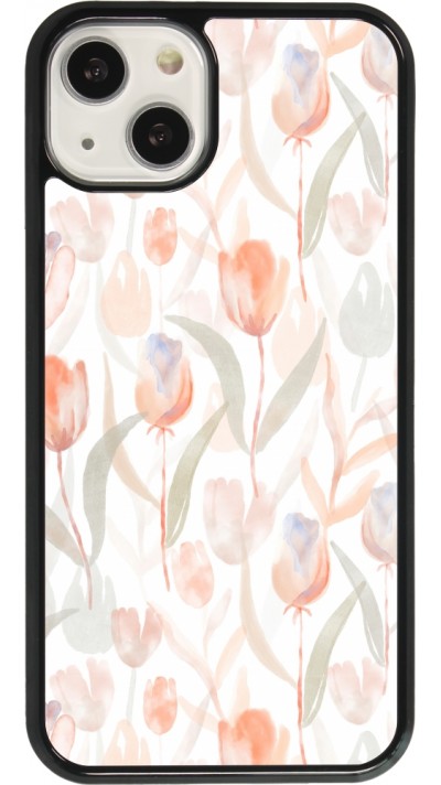 Coque iPhone 13 - Autumn 22 watercolor tulip