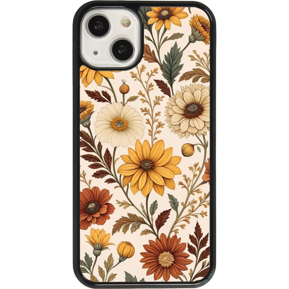 Coque iPhone 13 - Autumn 25 Flower pattern