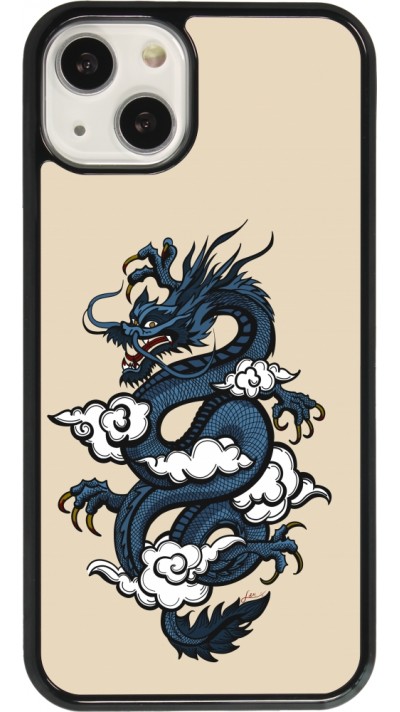 Coque iPhone 13 - Blue Dragon Tattoo