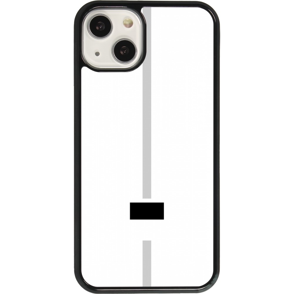 Coque iPhone 13 - Canton FR blanc
