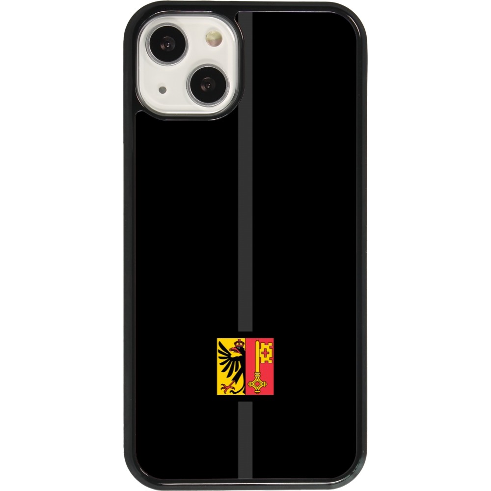 Coque iPhone 13 - Canton GE noir