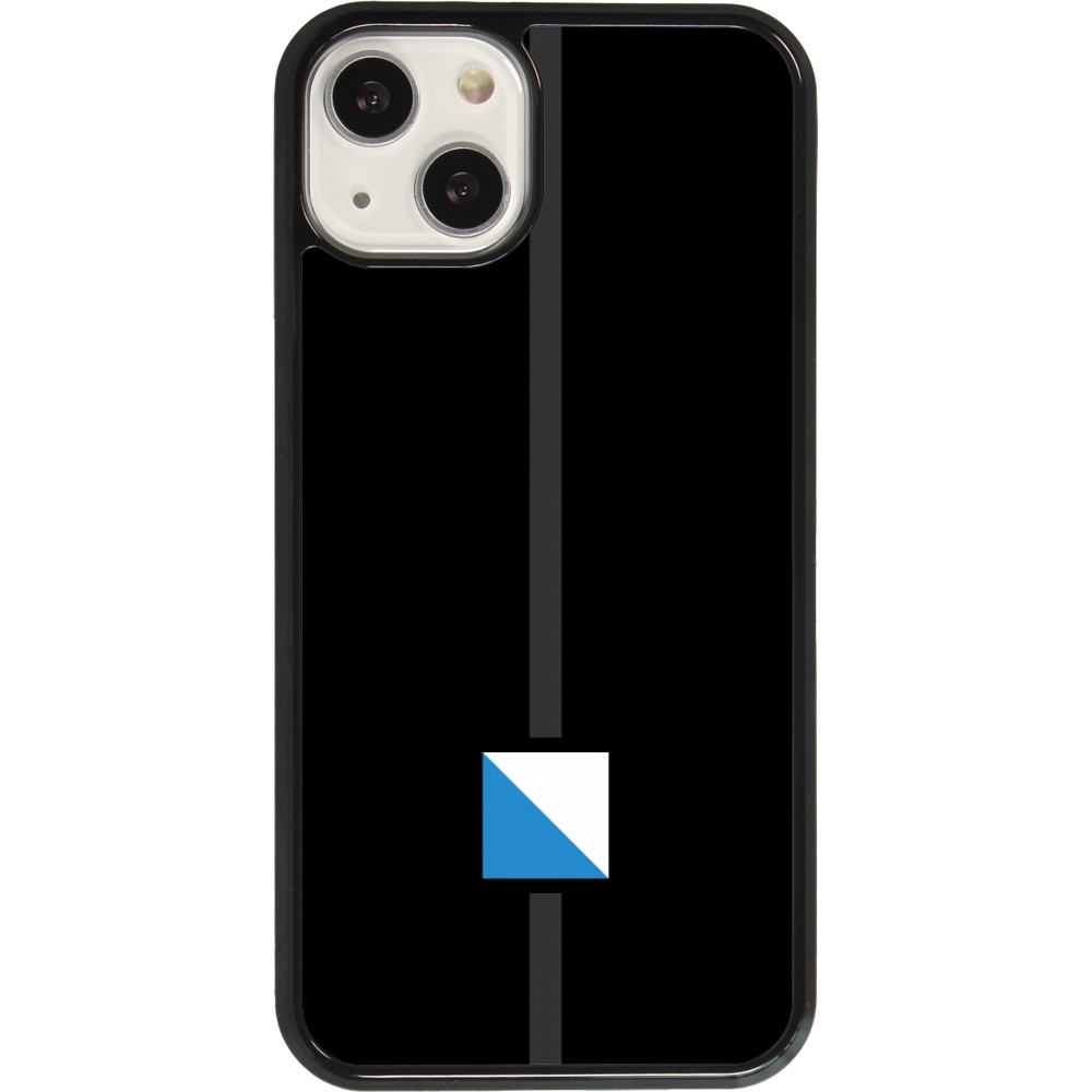 Coque iPhone 13 - Canton ZH noir