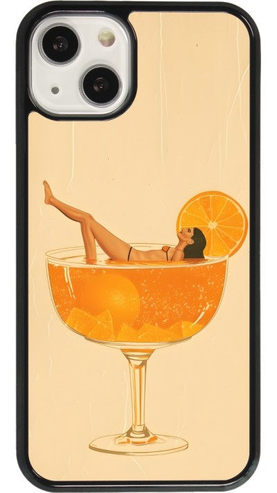 Coque iPhone 13 - Cocktail bain vintage