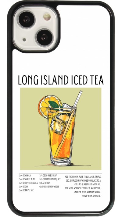 Coque iPhone 13 - Cocktail recette Long Island Ice Tea