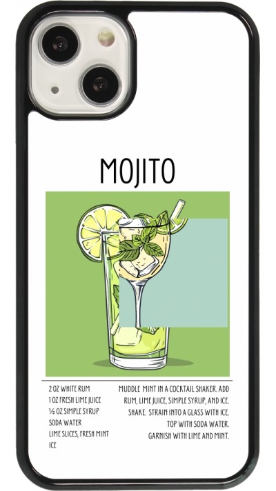 Coque iPhone 13 - Cocktail recette Mojito