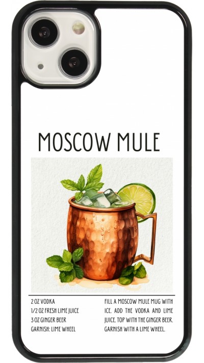 Coque iPhone 13 - Cocktail recette Moscow Mule
