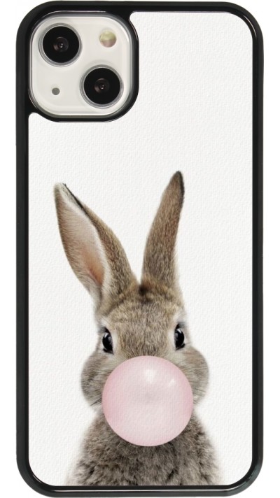 Coque iPhone 13 - Easter 2023 bubble gum bunny