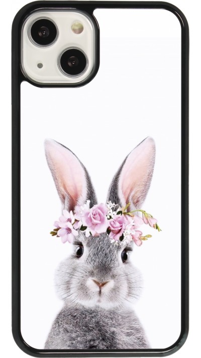 Coque iPhone 13 - Easter 2023 flower bunny