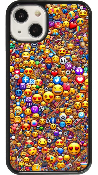 Coque iPhone 13 - Emoji mixed