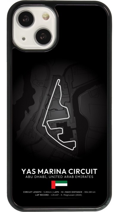 Coque iPhone 13 - F1 Track 2025 Abu Dhabi