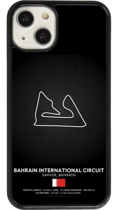 Coque iPhone 13 - F1 Track 2025 Bahrain