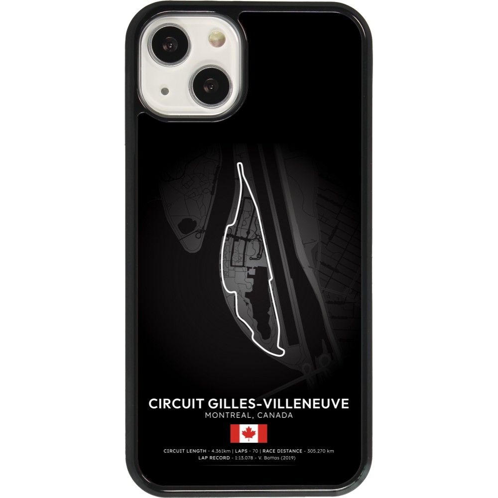 Coque iPhone 13 - F1 Track 2025 Canada