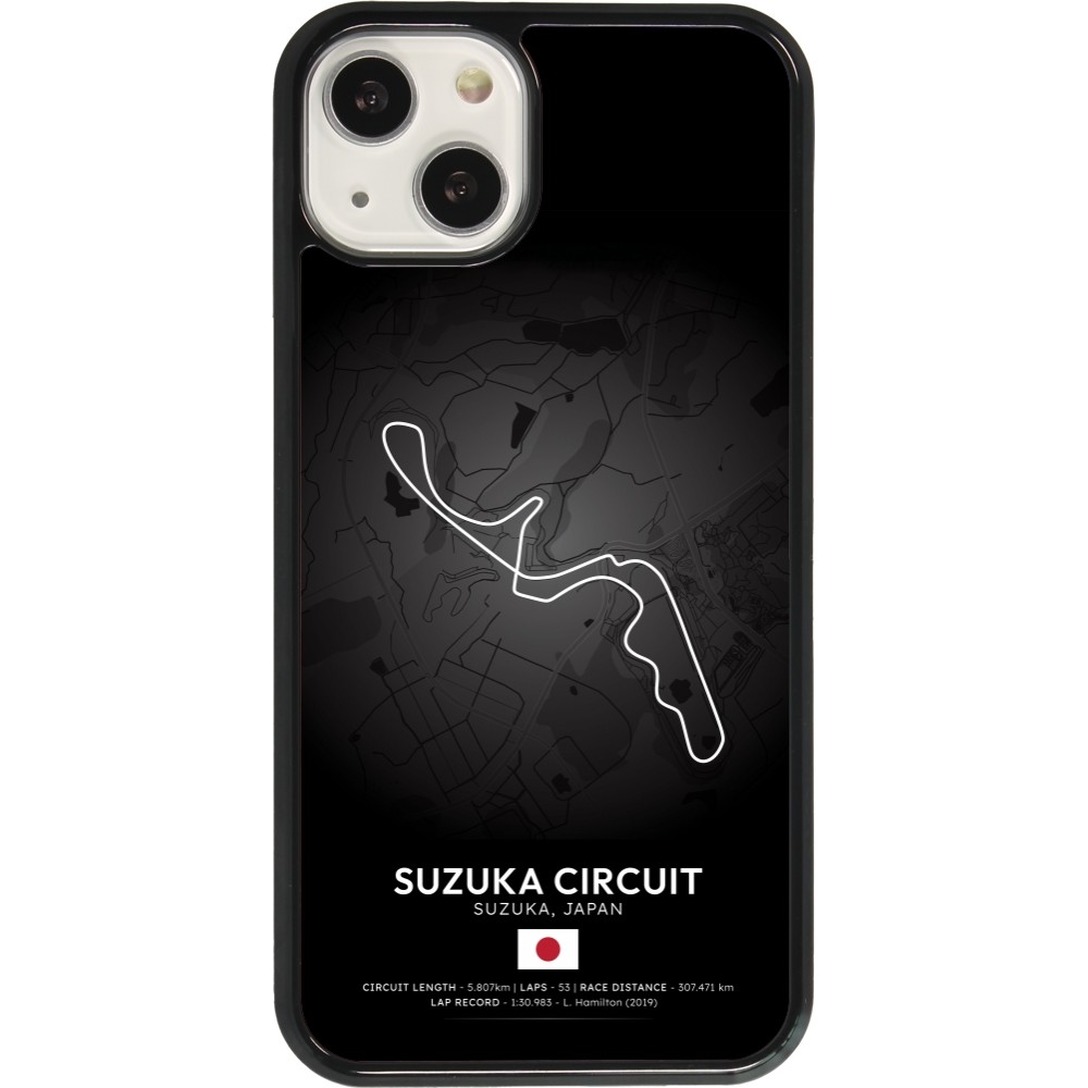 Coque iPhone 13 - F1 Track 2025 Japan