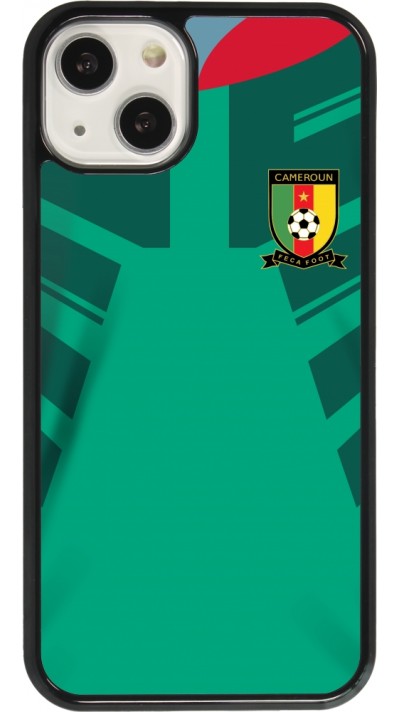 Coque iPhone 13 - Maillot de football Cameroun 2022 personnalisable